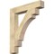 Ekena Millwork Merced Block Rough Sawn Bracket, Douglas Fir, 6"W x 38"D x 44"H BKT06X38X44MRC05RDF - alternate 1